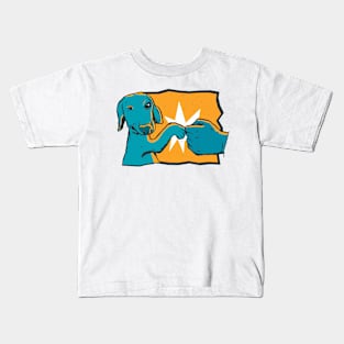 Dog Fist Bumb Kids T-Shirt